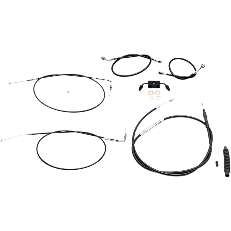 LA CHOPPERS CABLE KIT SS VINYL 18 - 20 ABS FXDF - DRIVEN Canada's Powersports LA - 8231KT - 19B