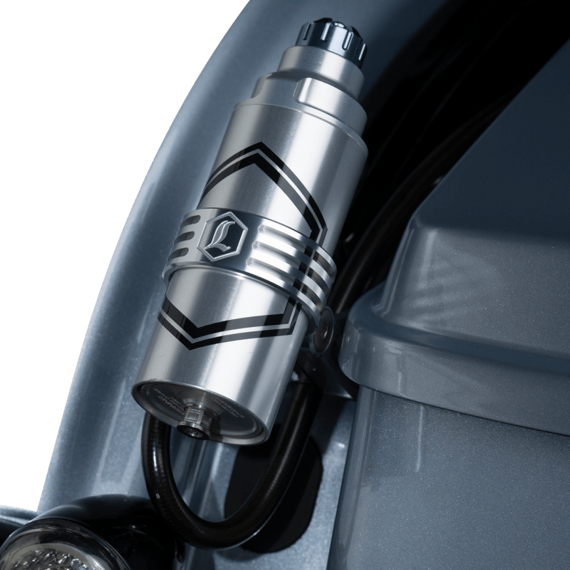 LEGENDS REVO ARC BILLETT EXTERNAL RESERVOIR MOUNT - CLEAR (1313 - 0246) - DRIVEN Canada's Powersports 1313 - 0246