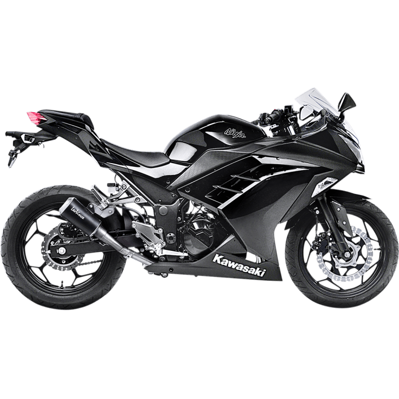 LEOVINCE SLIPON LV10BK NINJA SS/SS (15205B) - DRIVEN Canada's Powersports 15205B