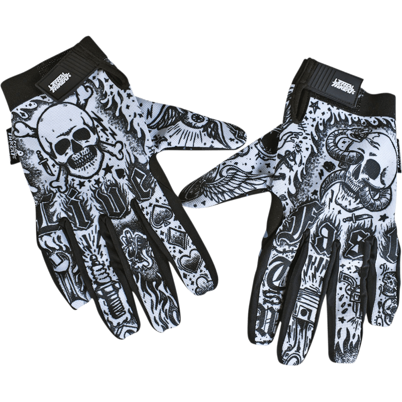LETHAL THREAT GLOVE TATTOO - DRIVEN Canada's Powersports 757785150177GL15017S