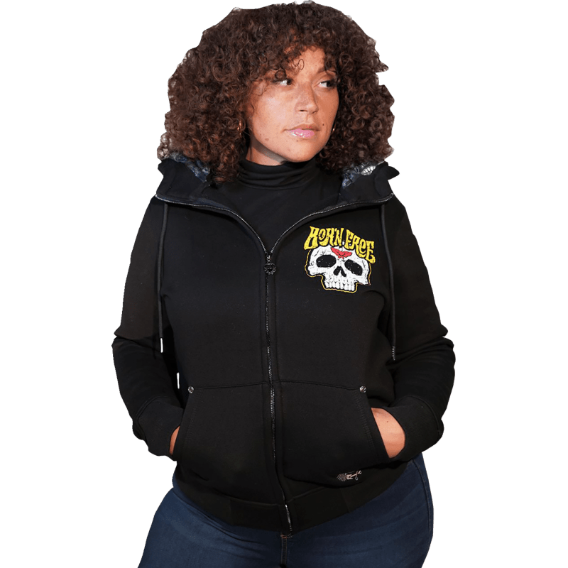 LETHAL THREAT HOODY WM ZIP BRNFRE 1W - DRIVEN Canada's Powersports 757785844724HD84072 - 1X