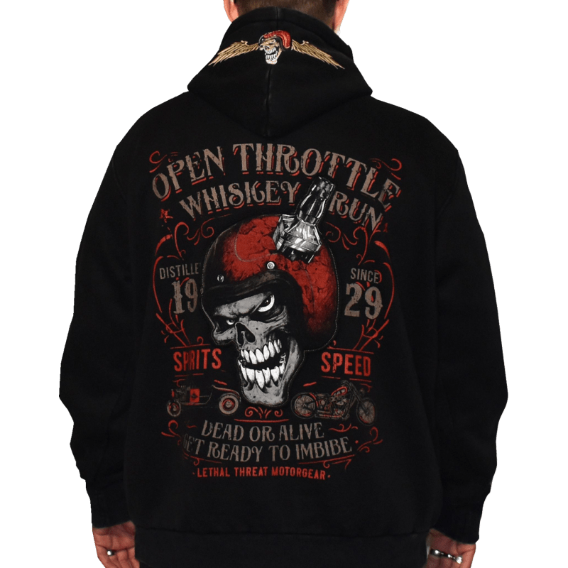 LETHAL THREAT HOODY ZIP OPNTHRTL - DRIVEN Canada's Powersports 757785841747HD84074L