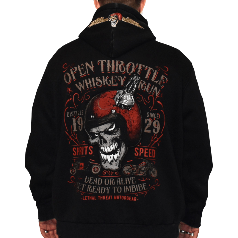 LETHAL THREAT HOODY ZIP OPNTHRTL - DRIVEN Canada's Powersports 757785841747HD84074L