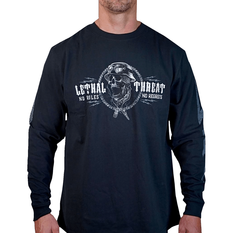 LETHAL THREAT SHIRT LS FLASHNBONE - DRIVEN Canada's Powersports 757785208892LS20889M