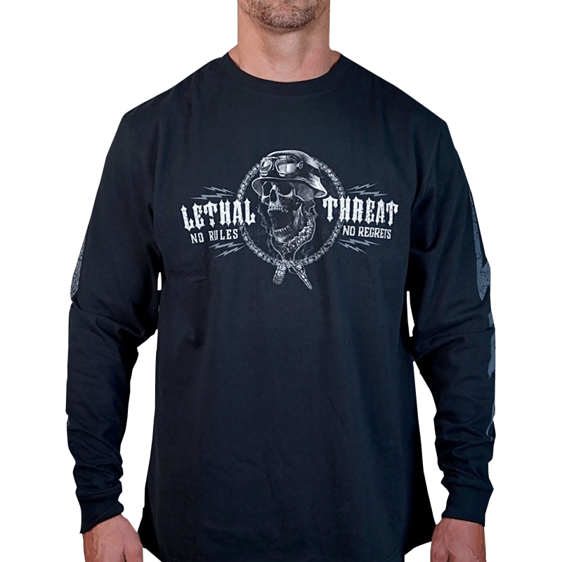 LETHAL THREAT SHIRT LS FLASHNBONE - DRIVEN Canada's Powersports 757785208892LS20889M