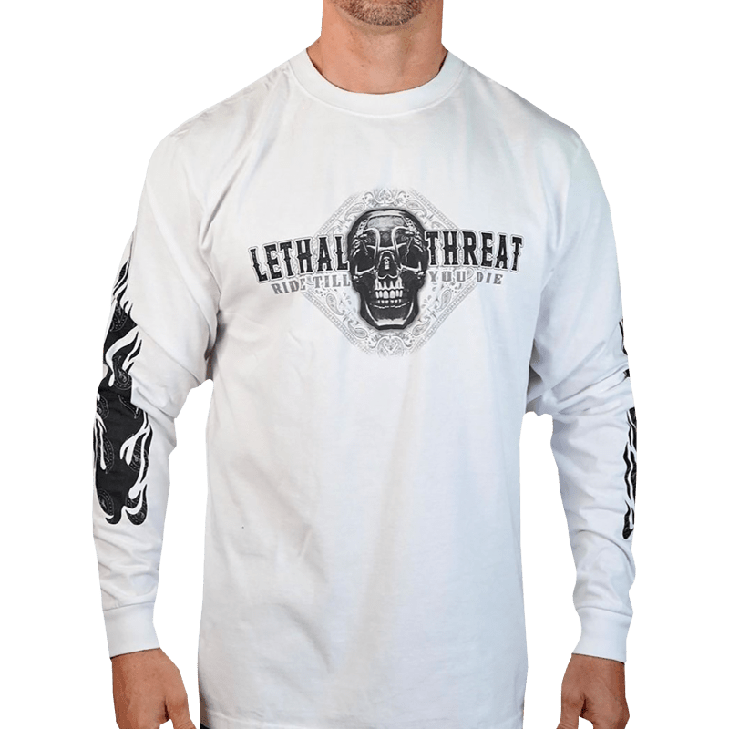 LETHAL THREAT SHIRT LS RIDETILDIE - DRIVEN Canada's Powersports 757785238769LS20876XXL