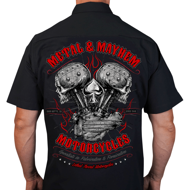LETHAL THREAT SHIRT METALMAYHEM - DRIVEN Canada's Powersports 757785601655DG60165M