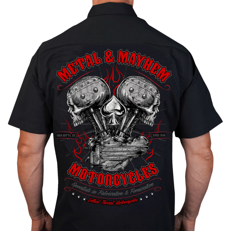LETHAL THREAT SHIRT METALMAYHEM - DRIVEN Canada's Powersports 757785601655DG60165M