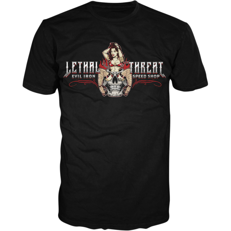 LETHAL THREAT TEE EVIL IRON - DRIVEN Canada's Powersports 757785208939LT20893M