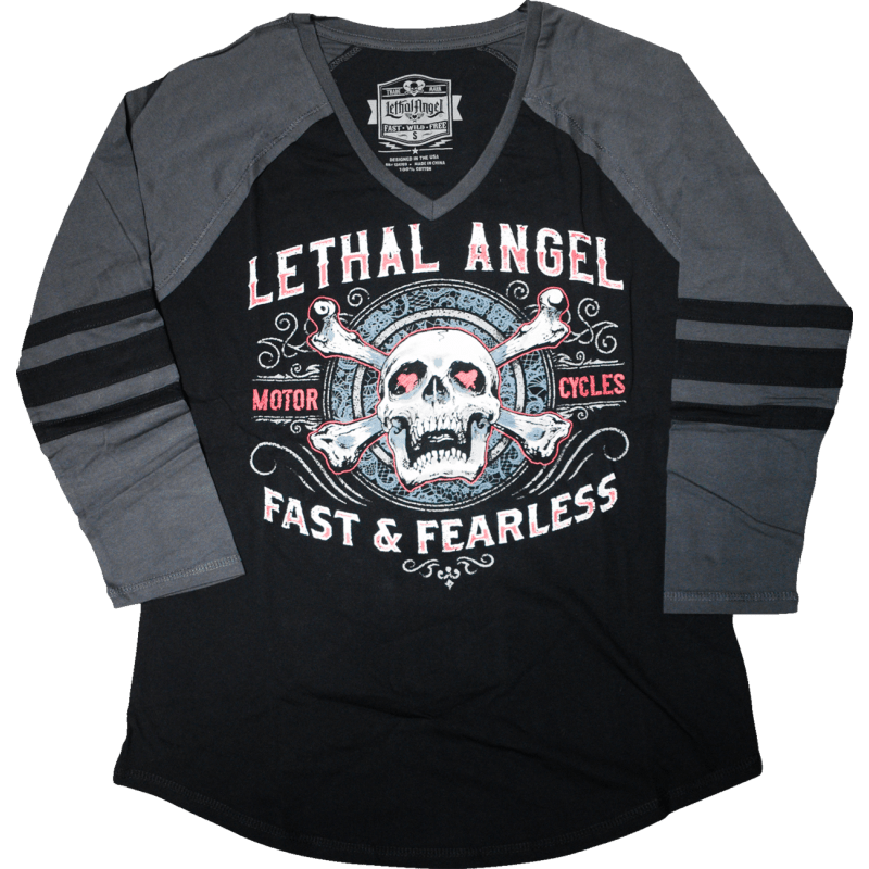 LETHAL THREAT TEE FAST FEARLSS 1X - DRIVEN Canada's Powersports LA70203 - 1X