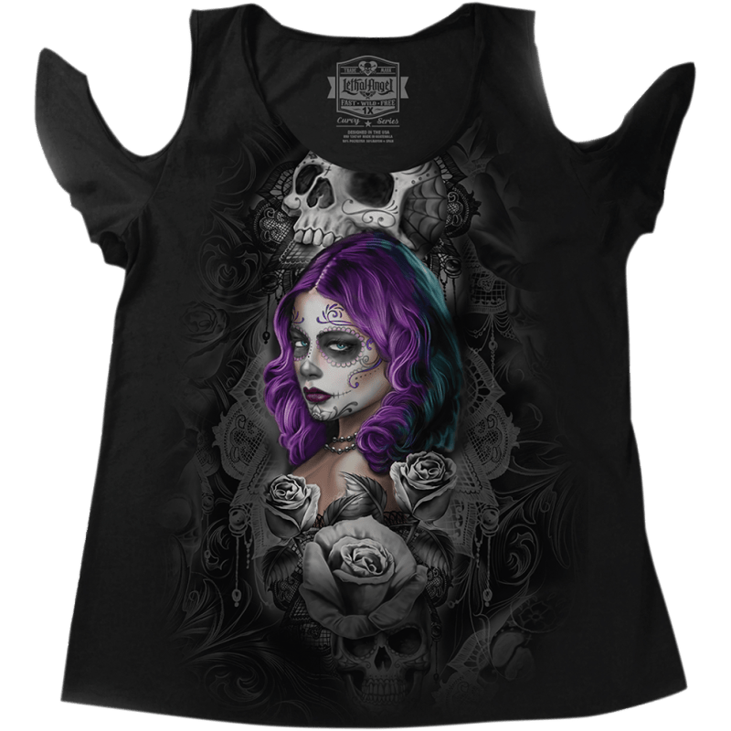 LETHAL THREAT TEE WMN CURVE QUEENHRT - DRIVEN Canada's Powersports 757785215258LA205252X