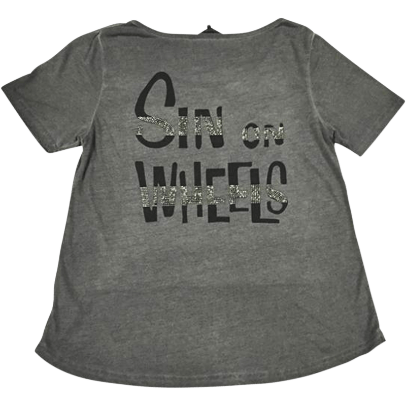 LETHAL THREAT TEE WMN SINWHEELS - DRIVEN Canada's Powersports 757785206133LA20613S