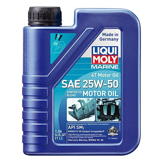 LIQUI MOLY OIL 4T MARINE 25W50 (22508) - DRIVEN Canada's Powersports 410042022508622508