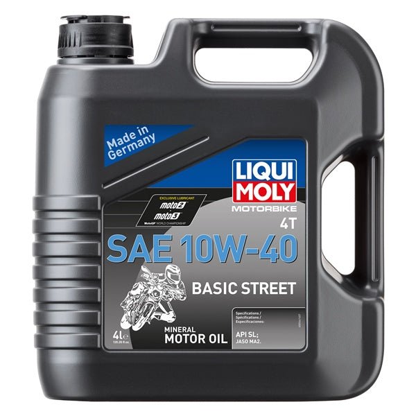 LIQUI MOLY OIL 4T MINERAL BASIC STREET (20192) - DRIVEN Canada's Powersports 410042020192920192