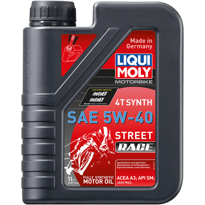 LIQUI MOLY OIL 4T SYNTHETIC STREET RACE (20074) - DRIVEN Canada's Powersports 410042020075520074