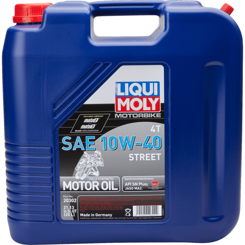 LIQUI MOLY OIL 4T SYNTHETIC STREET (20302) - DRIVEN Canada's Powersports 410042020302220302