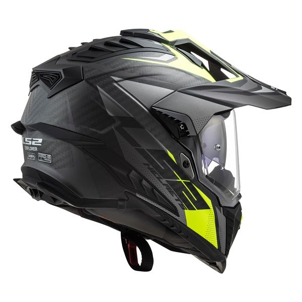 LS2 EXPLORER CARBON OFF - ROAD HELMET - DRIVEN Canada's Powersports 779421884710701 - 2161