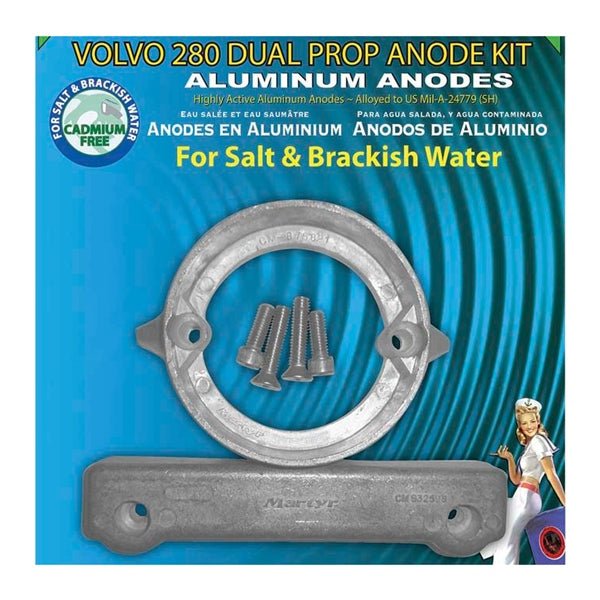 MARTYR PREMIUM ALUMINIUM ANODES (CM280DPKITA) - DRIVEN Canada's Powersports 628309122874CM280DPKITA