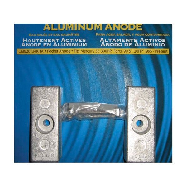 MARTYR PREMIUM ALUMINIUM ANODES (CM826134KITA) - DRIVEN Canada's Powersports 628309123024CM826134KITA