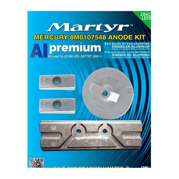 MARTYR PREMIUM ALUMINIUM ANODES (CM8M0107548KITA) - DRIVEN Canada's Powersports 628309255800CM8M0107548KITA
