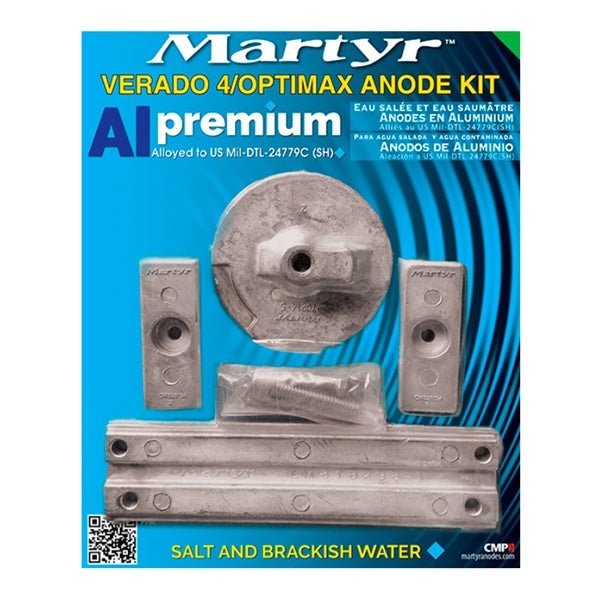 MARTYR PREMIUM ALUMINIUM ANODES (CMVERADO4KITA) - DRIVEN Canada's Powersports 628309122720CMVERADO4KITA