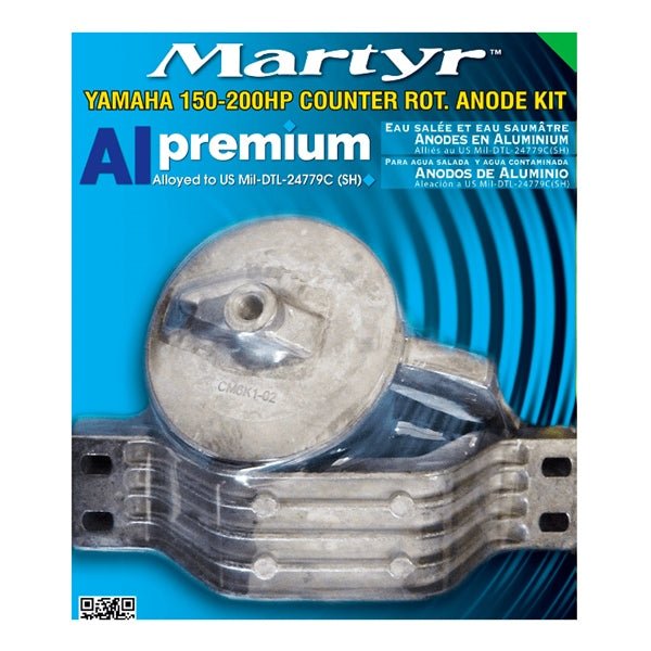 MARTYR PREMIUM ALUMINIUM ANODES (CMY150CRKITA) - DRIVEN Canada's Powersports 628309126643CMY150CRKITA