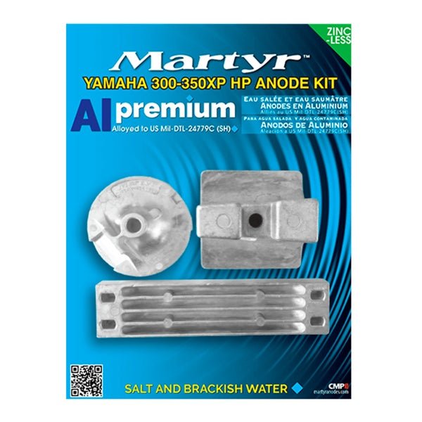 MARTYR PREMIUM ALUMINIUM ANODES (CMY300350XPKITA) - DRIVEN Canada's Powersports 628309260156CMY300350XPKITA