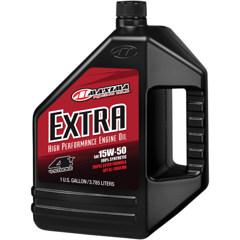MAXIMA RACING OILS MAXUM4 EXTRA 100% SYN 15W50 128OZ/3.8L (329128 - EA) - DRIVEN Canada's Powersports 851211905017329128 - EA