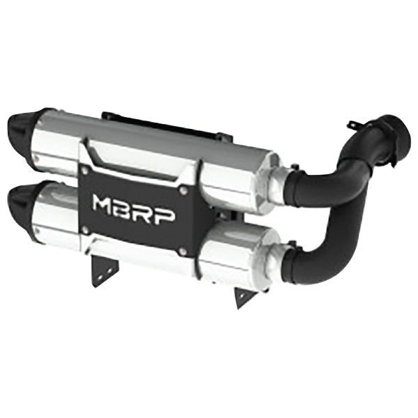 MBRP DUAL SLIPON PERF MUFFLER (AT - 9208PT) - DRIVEN Canada's Powersports 882963125705AT - 9208PT