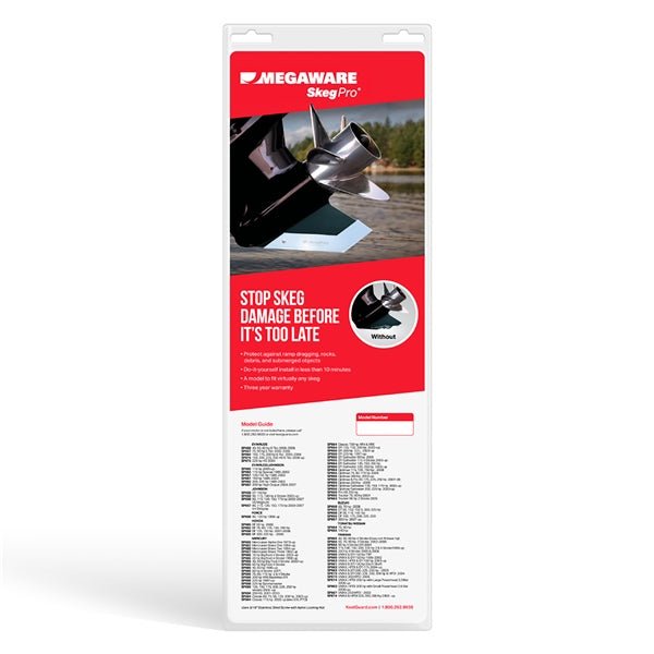 MEGAWARE SKEGPRO® SKEG PROTECTOR (02667) - DRIVEN Canada's Powersports 67205702667002667