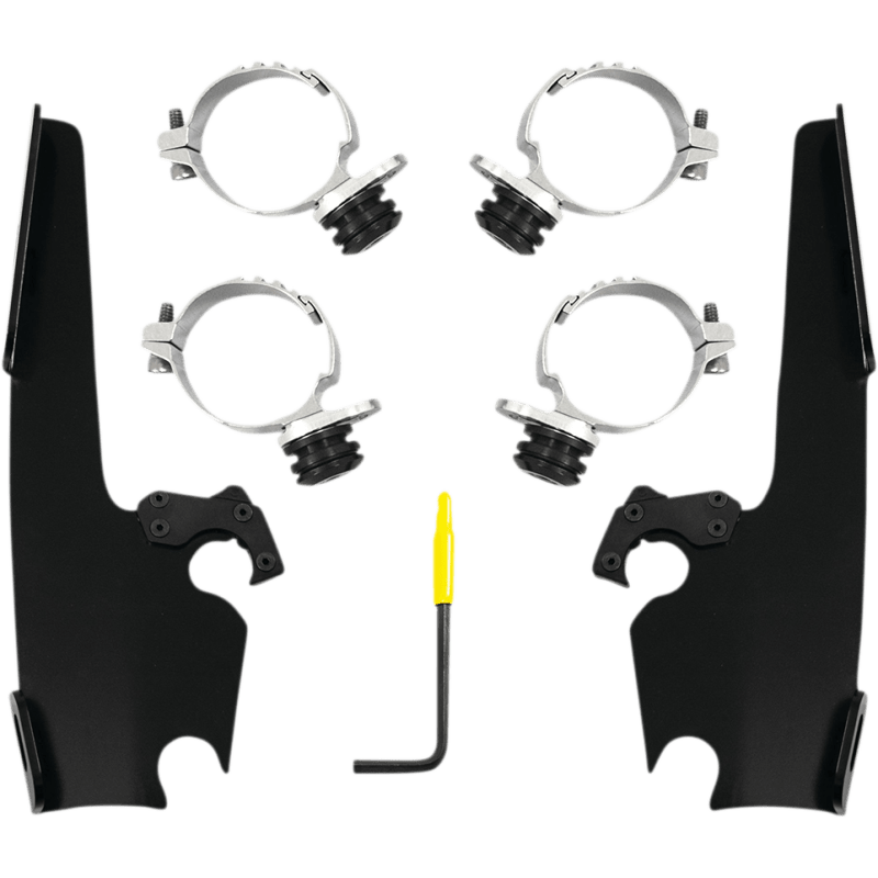 MEMPHIS SHADES ATS/SLIM WINDSHIELD TRIGGER - LOCK COMPLETE MOUNT KIT (MEB2054) - DRIVEN Canada's Powersports MEB2054