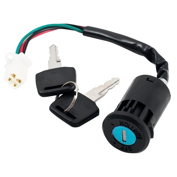 MOGO/OUTSIDE DISTRIBUTING KEY SWITCH 4 - WIRE AND MALE PLUG (07 - 0507) - DRIVEN Canada's Powersports 87428500103407 - 0507