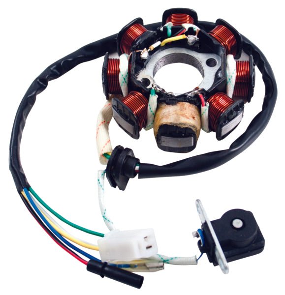 MOGO/OUTSIDE DISTRIBUTING MOGO - PARTS - STATOR - 8COIL - 32 - WIRE - 3SLOT - MALE - CONNECTOR - 080205 - Driven Powersports Inc.87428500126308 - 0205