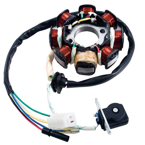 MOGO/OUTSIDE DISTRIBUTING MOGO - PARTS - STATOR - 8COIL - 32 - WIRE - 3SLOT - MALE - CONNECTOR - 080205 - Driven Powersports Inc.87428500126308 - 0205