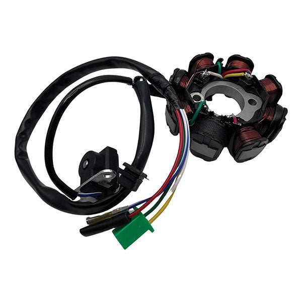 MOGO/OUTSIDE DISTRIBUTING MOGO - PARTS - STATOR - 8COIL - 32 - WIRE - 4SLOT - MALE - CONNECTOR - 080206 - Driven Powersports Inc.87428500127008 - 0206