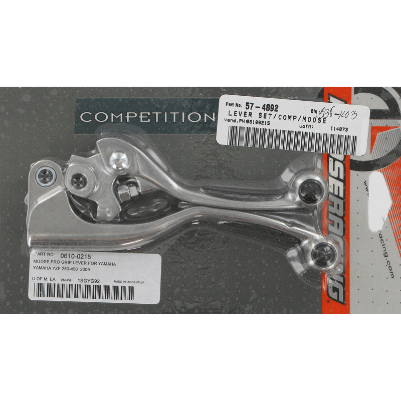 MOOSE RACING COMP LEVER SET YZF250/450F 09 - DRIVEN Canada's Powersports 0610 - 02150610 - 0215