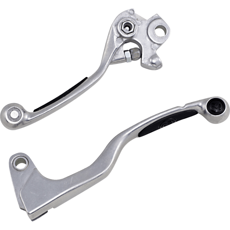MOOSE RACING COMP LEVER SET Black Front - Driven Powersports