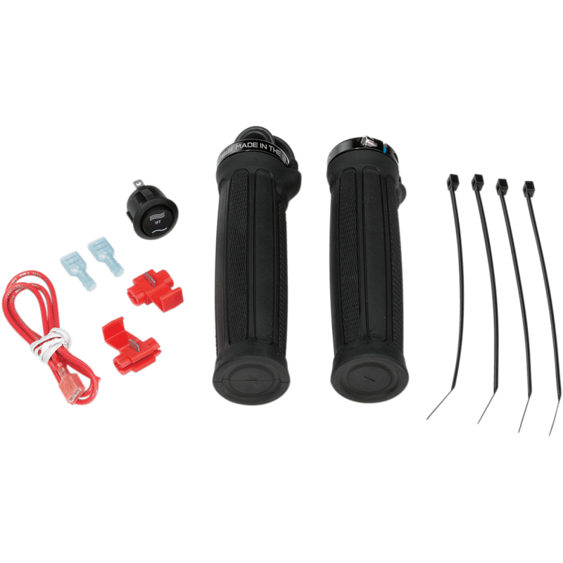 MOOSE RACING MOOSE CLAMP ON HI/LOW HEATED GRIPS - Driven Powersports Inc.0631 - 0187215208
