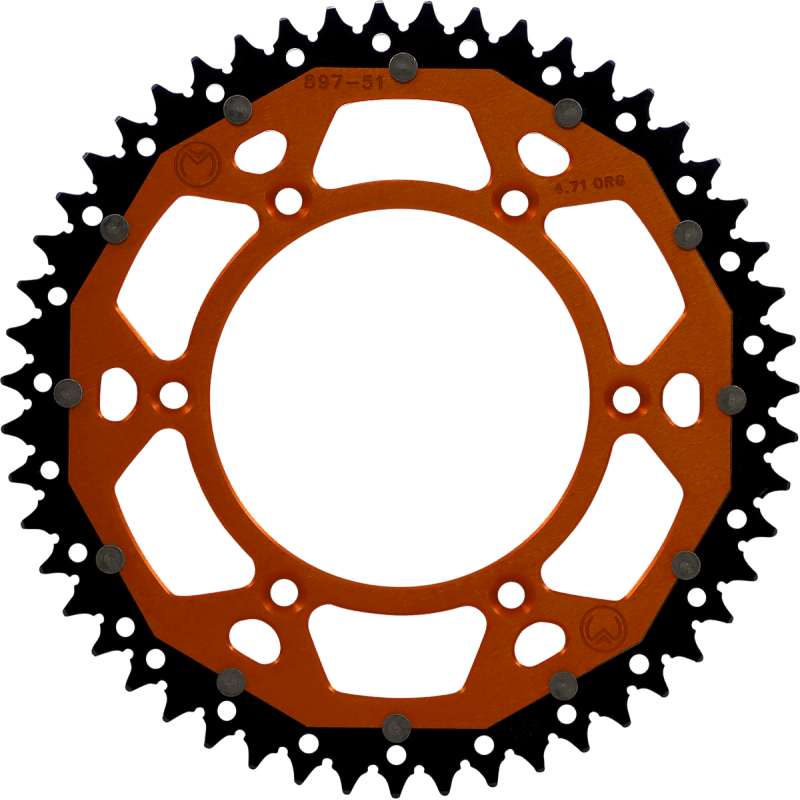 MOOSE RACING SPROCKET DUAL MSE 51 - Driven Powersports Inc.1210 - 15251210 - 897 - 51 - 14X
