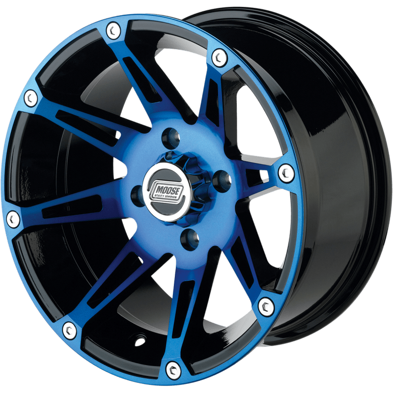 MOOSE UTILITY DIVISION TYPE 387X 14X8 4/110 4+4 MACHINED - Driven Powersports Inc.0230 - 0808387MOL148110BWB4