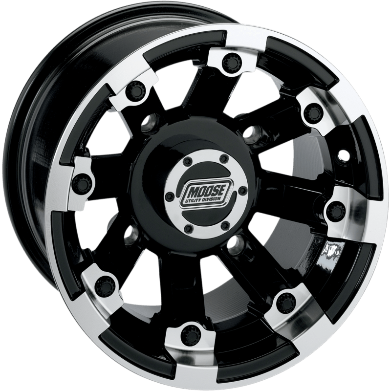 MOOSE UTILITY DIVISION TYPE 393X 14X7 4/110 4+3 MACHINED - Driven Powersports Inc.0230 - 0527393MO147110BW4