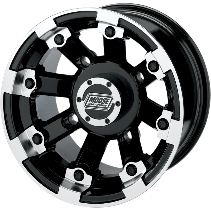 MOOSE UTILITY DIVISION TYPE 393X 14X7 4/110 4+3 MACHINED - Driven Powersports Inc.0230 - 0527393MO147110BW4