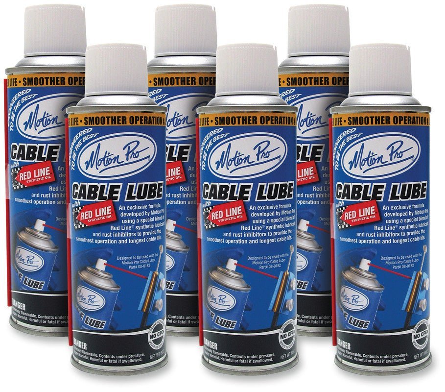 MOTION PRO CABLE LUBE CASE OF 6 (6 OZ CANS) - Driven Powersports Inc.15 - 0001