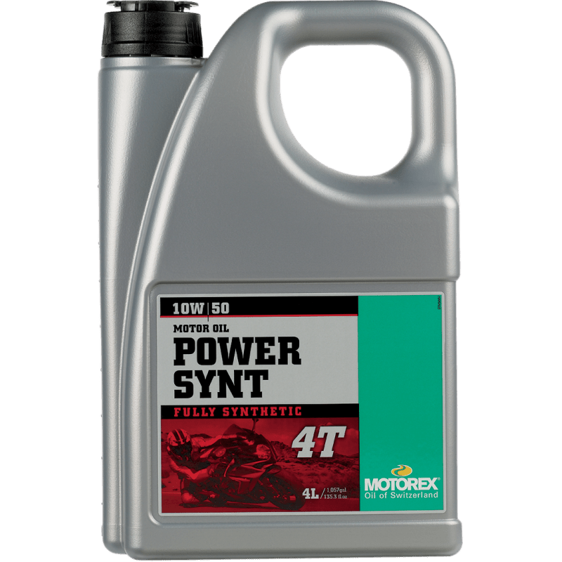 MOTOREX POWER SYNT 4T 10W50 - 4 LITER - Driven Powersports Inc.7611197124399305664