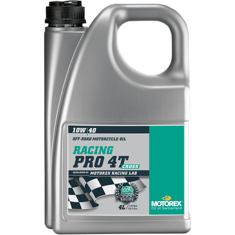 MOTOREX RACING PRO CROSS 4T 10W40 4L - Driven Powersports Inc.7611197122722305517