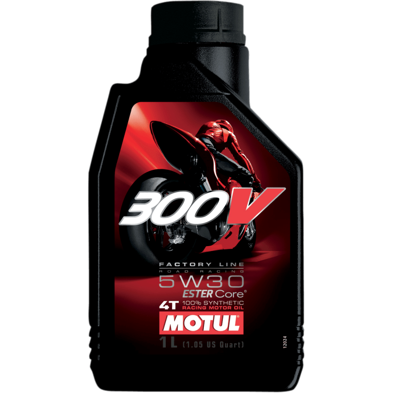 MOTUL 300V FACTORY LINE ROAD RACING 4T ENGINE OIL (104108) - DRIVEN Canada's Powersports 3374650247465104108