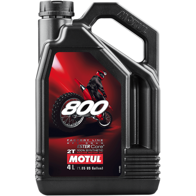 MOTUL 800 2T FACTORY LINE OFF ROAD ENGINE OIL (104039) - DRIVEN Canada's Powersports 3374650246826104039