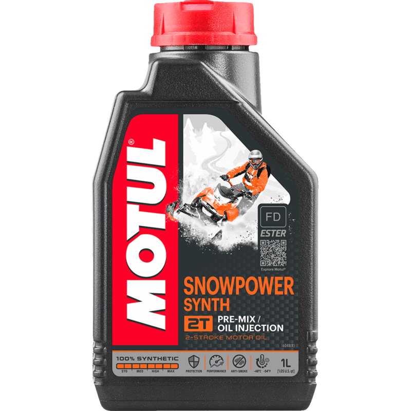 MOTUL SNOWPOWER 2T ENGINE OIL (108209) - DRIVEN Canada's Powersports 3374650277899108209