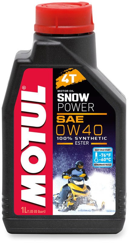 MOTUL SNOWPOWER 4T ENGINE OIL (105892) - DRIVEN Canada's Powersports 3374650013992105892