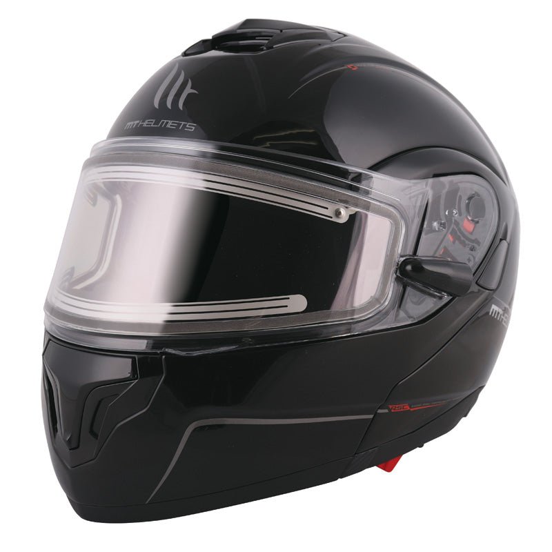 MT HELMETS ATOM V ELECTRIC SHIELD HELMET BLACK (3XL) - DRIVEN Canada's Powersports 8501711IT - 025 - 413